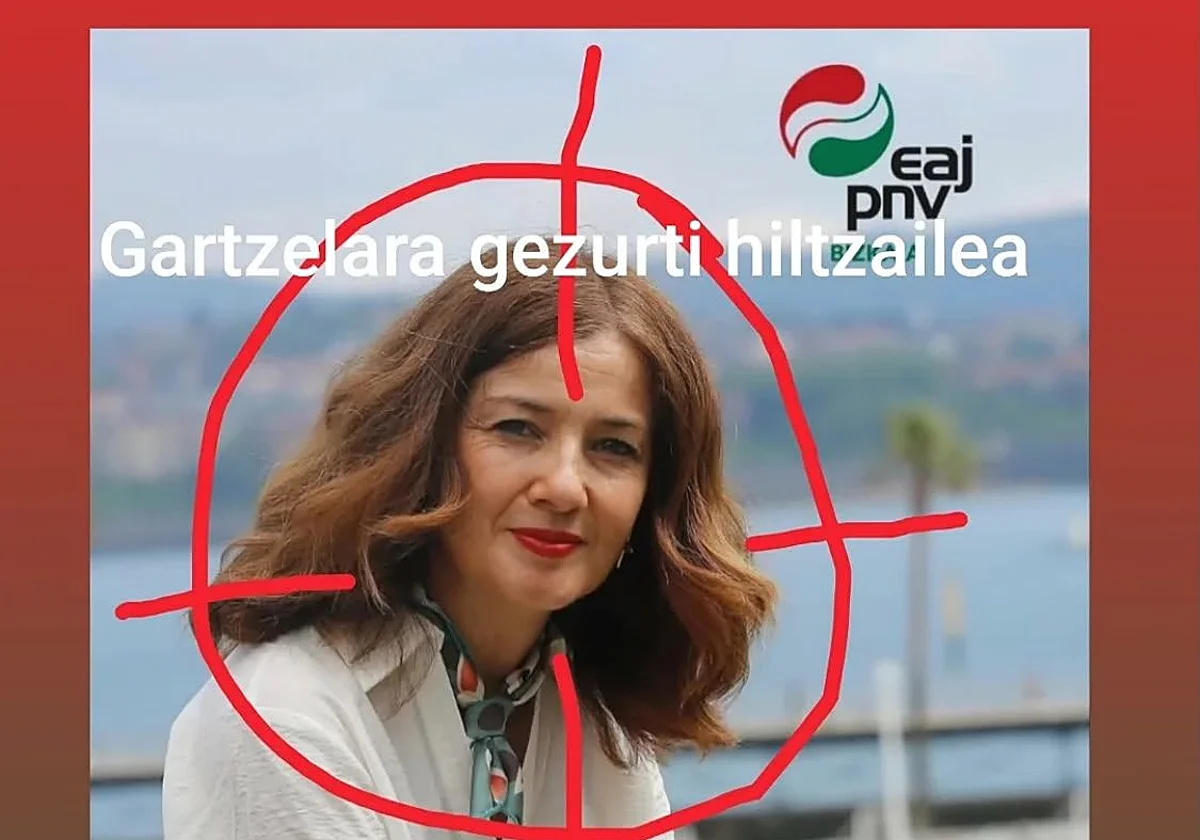 Imagen difundida por el PNV de Bizkaia. Cedida