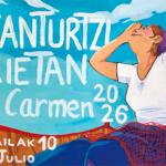 Cartel de las Fiestas del Carmen 2026. / Ayuntamiento de Santurtzi