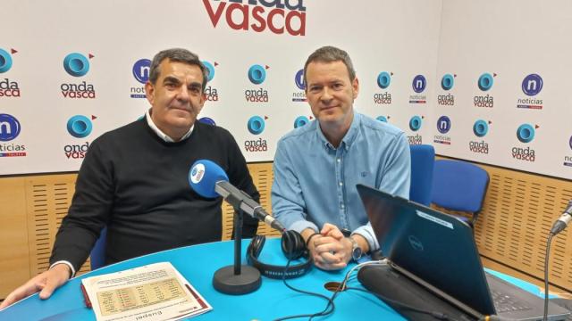 Joseba Saralegui, presidente de Euspel, entrevistado en Las Mañanas de Onda Vasca.