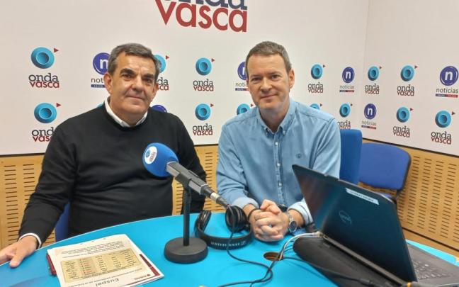 Joseba Saralegui, presidente de Euspel, entrevistado en Las Mañanas de Onda Vasca.