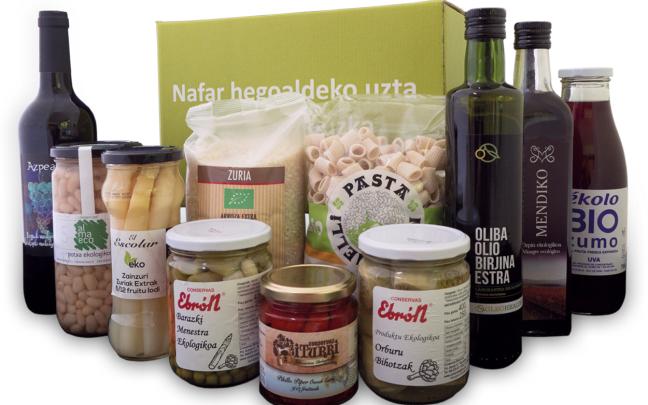 Cesta Errigora campaña Euskarari Puzka