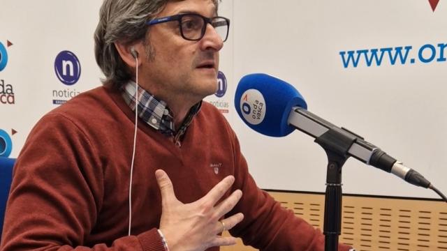 José Manuel Monje durante La Movida Deportiva