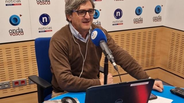 José Manuel Monje durante La Movida Deportiva Bizkaia