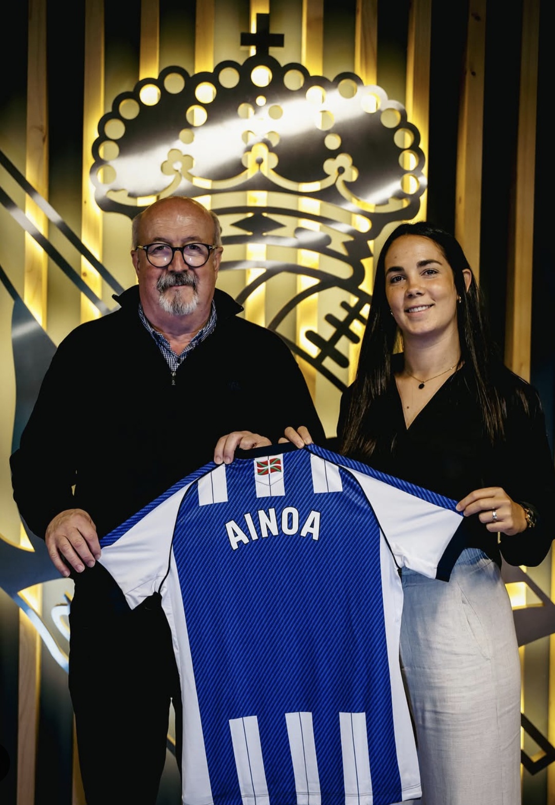 Ainoa Campo en su presentación. RS