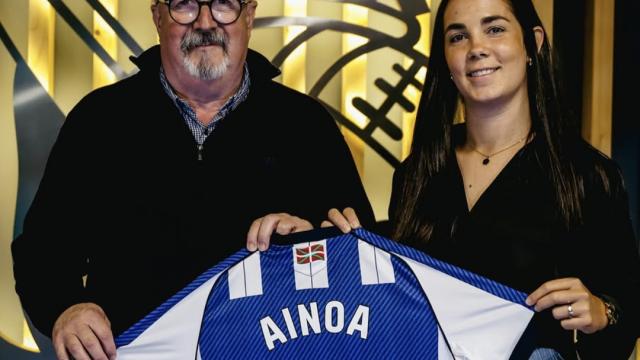 Ainoa Campo en su presentación. RS