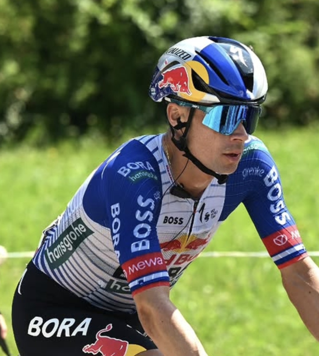 Primoz Roglic en una carrera reciente. 