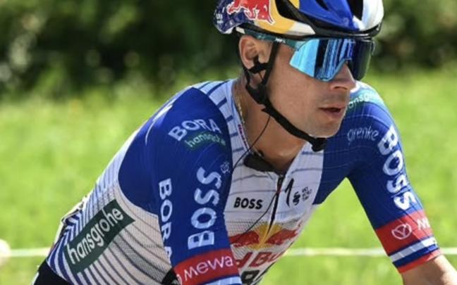 Primoz Roglic en una carrera reciente. 