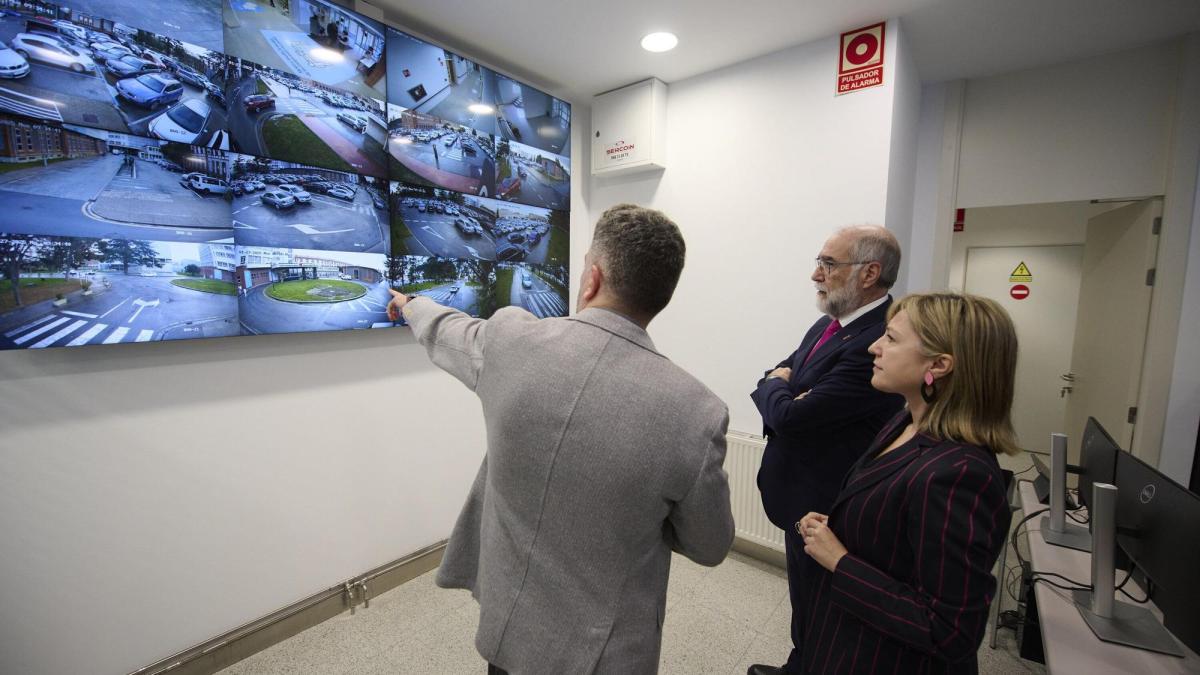 Nuevo centro de control de cámaras del Hospital Universitario de Navarra (HUN). Iñaki Porto