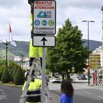 Los vehículos que no cumplan con la normativa de la Zona de Bajas Emisiones serán multados en caso de acceder al centro de Bilbao| Oskar González, Deia