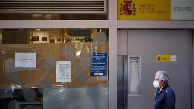 Oficina del SEPE en Pamplona. EUROPA PRESS