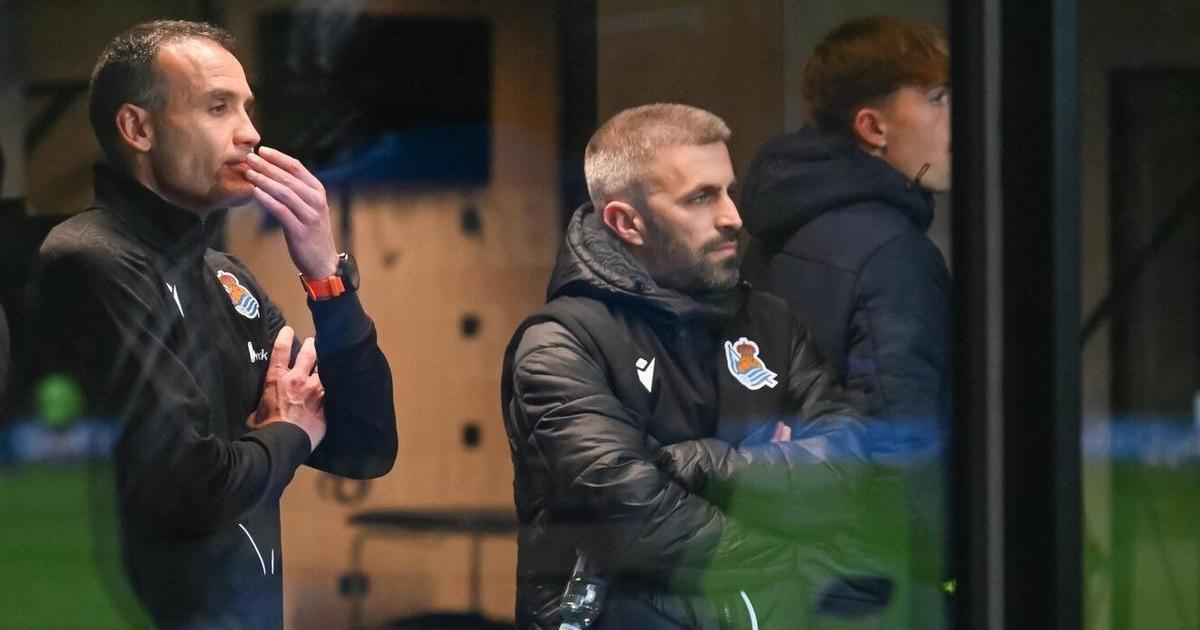 Sergio Francisco, junto a Erik Bretos. PEDRO MARTÍNEZ