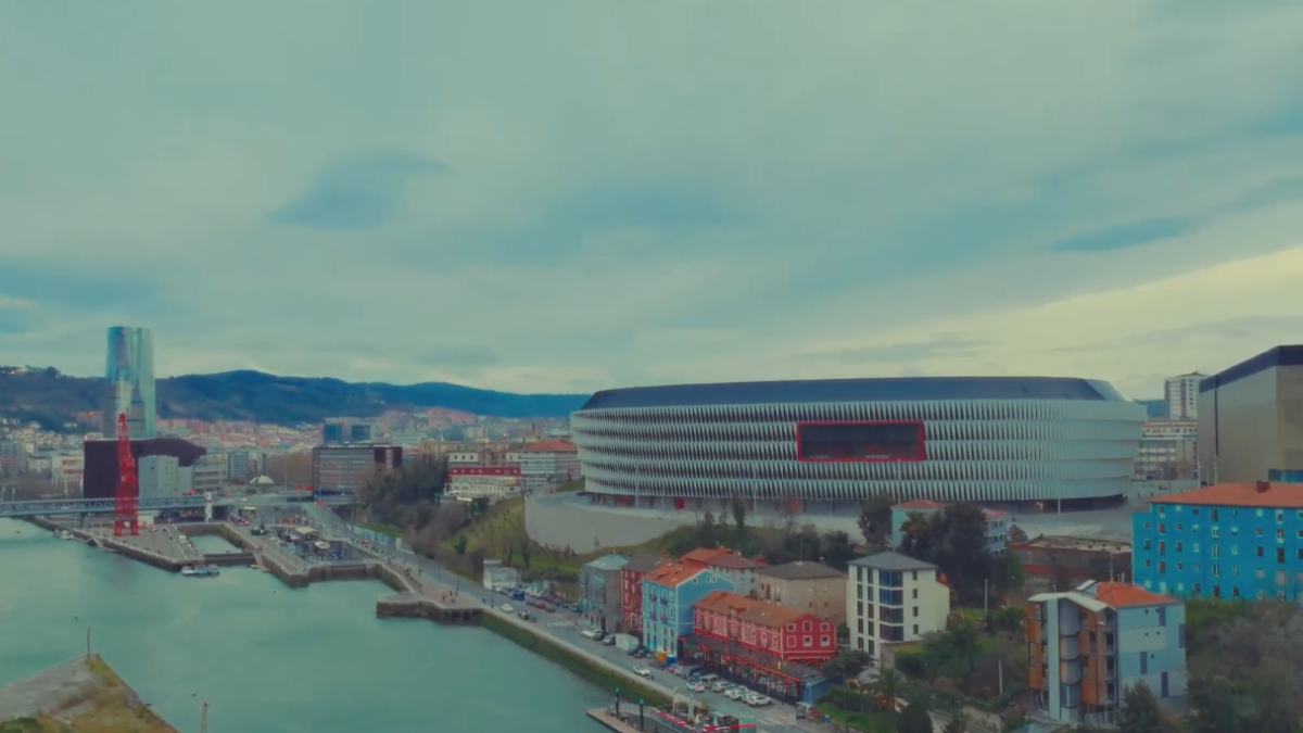 Captura de pantalla del spot de la final de la Europa League.