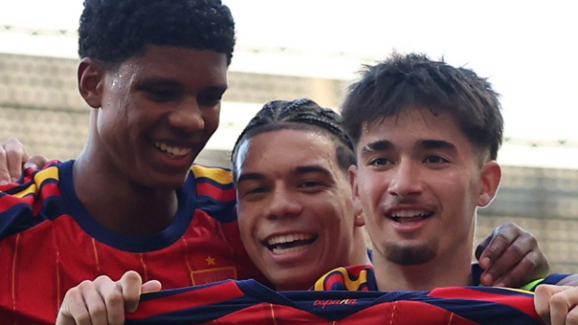 Mikel Urrestarazu celebra el gol / SeFutbol vía X