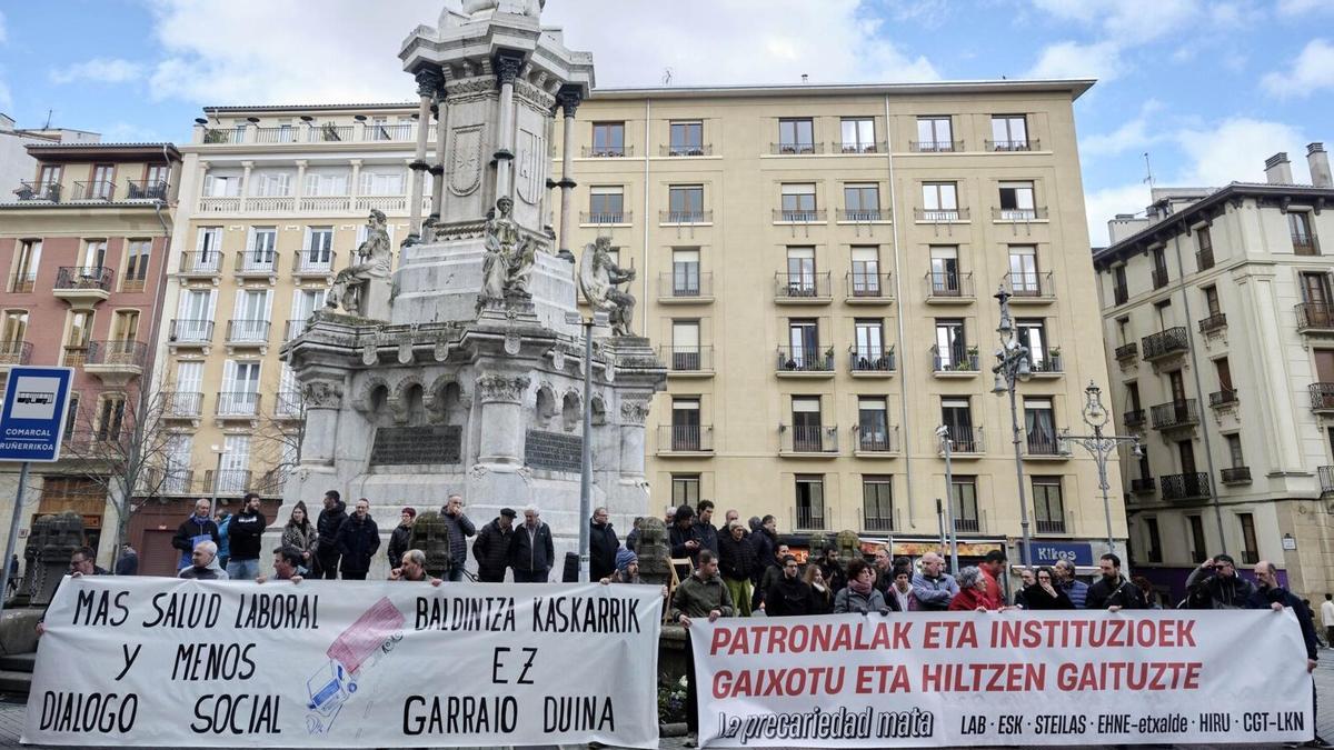 Navarra sigue una preocupante tendencia en los que a siniestralidad laboral se refiere