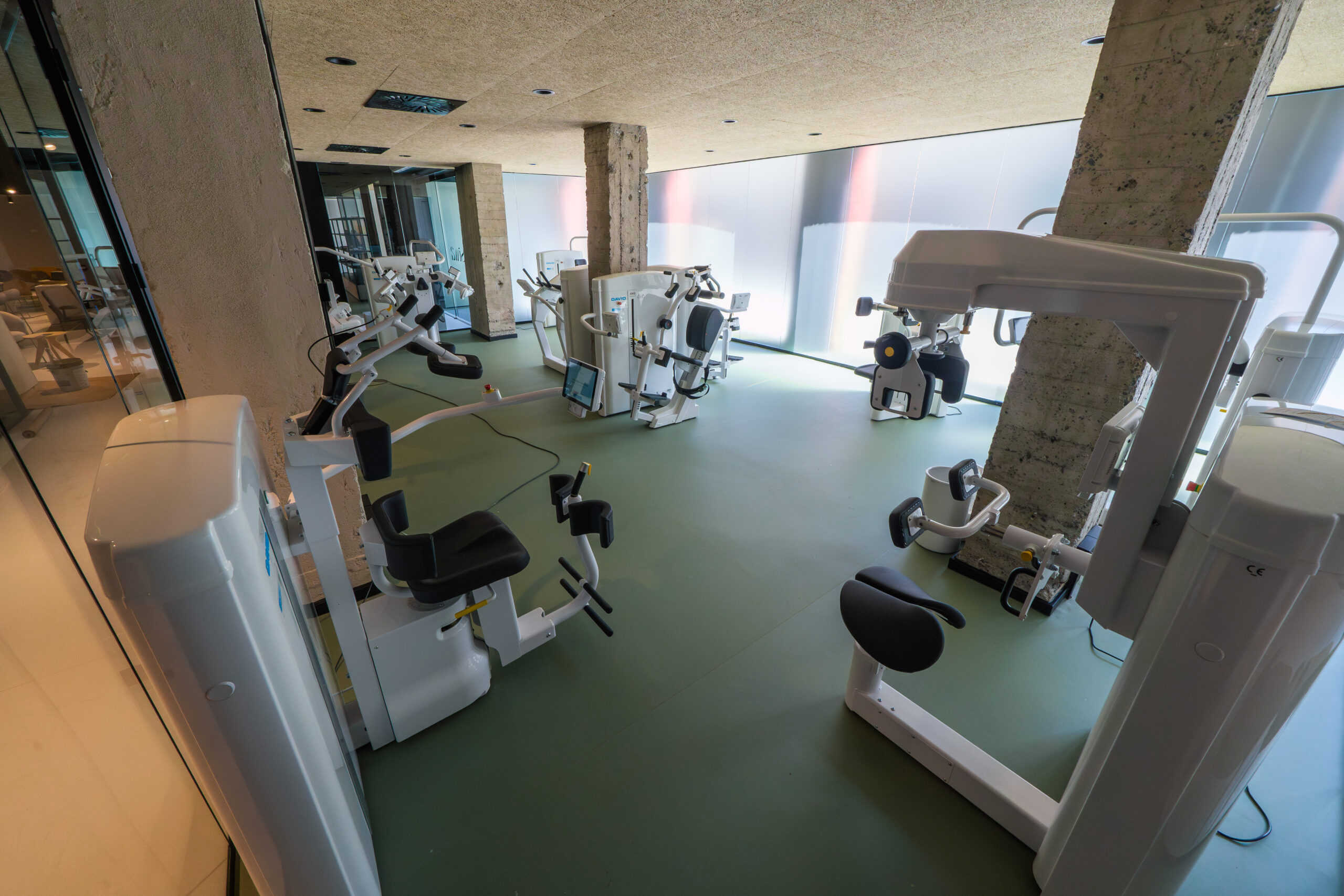 Espacio clínico para rehabilitación