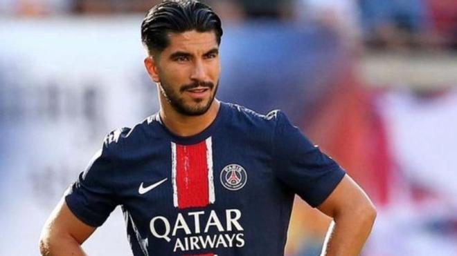 Carlos Soler, en un partido con el PSG. NOTICIAS DE GIPUZKOA