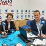 Sonia Pérez, diputada de Turismo de Bizkaia en los estudios de ONDA VASCA