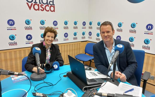 Sonia Pérez, diputada de Turismo de Bizkaia en los estudios de ONDA VASCA