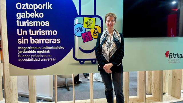 Sonia Pérez, diputada de Transportes, Movilidad Sostenible y Turismo de Bizkaia