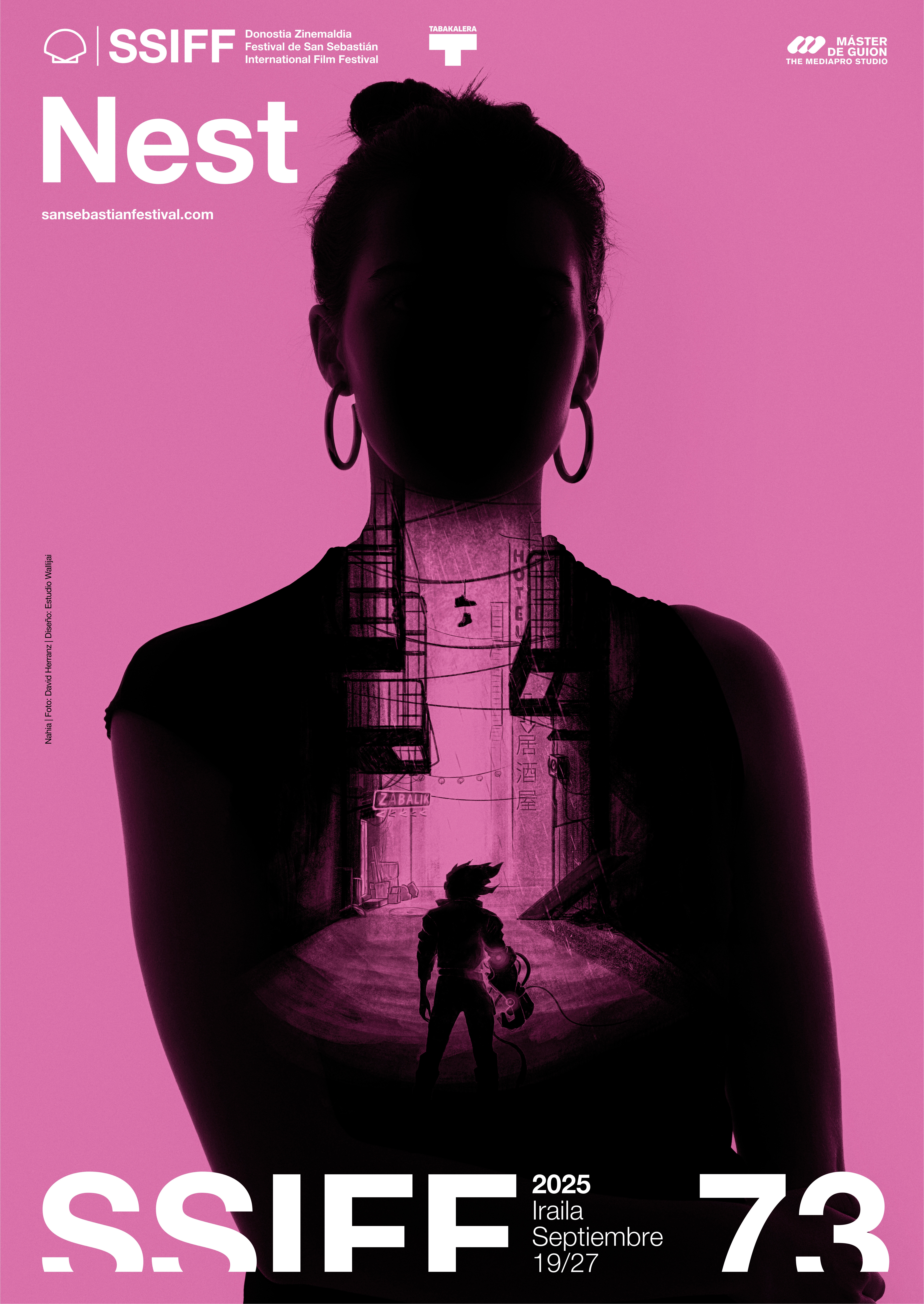 El cartel de la sección Nest del Festival de Cine de San Sebastián