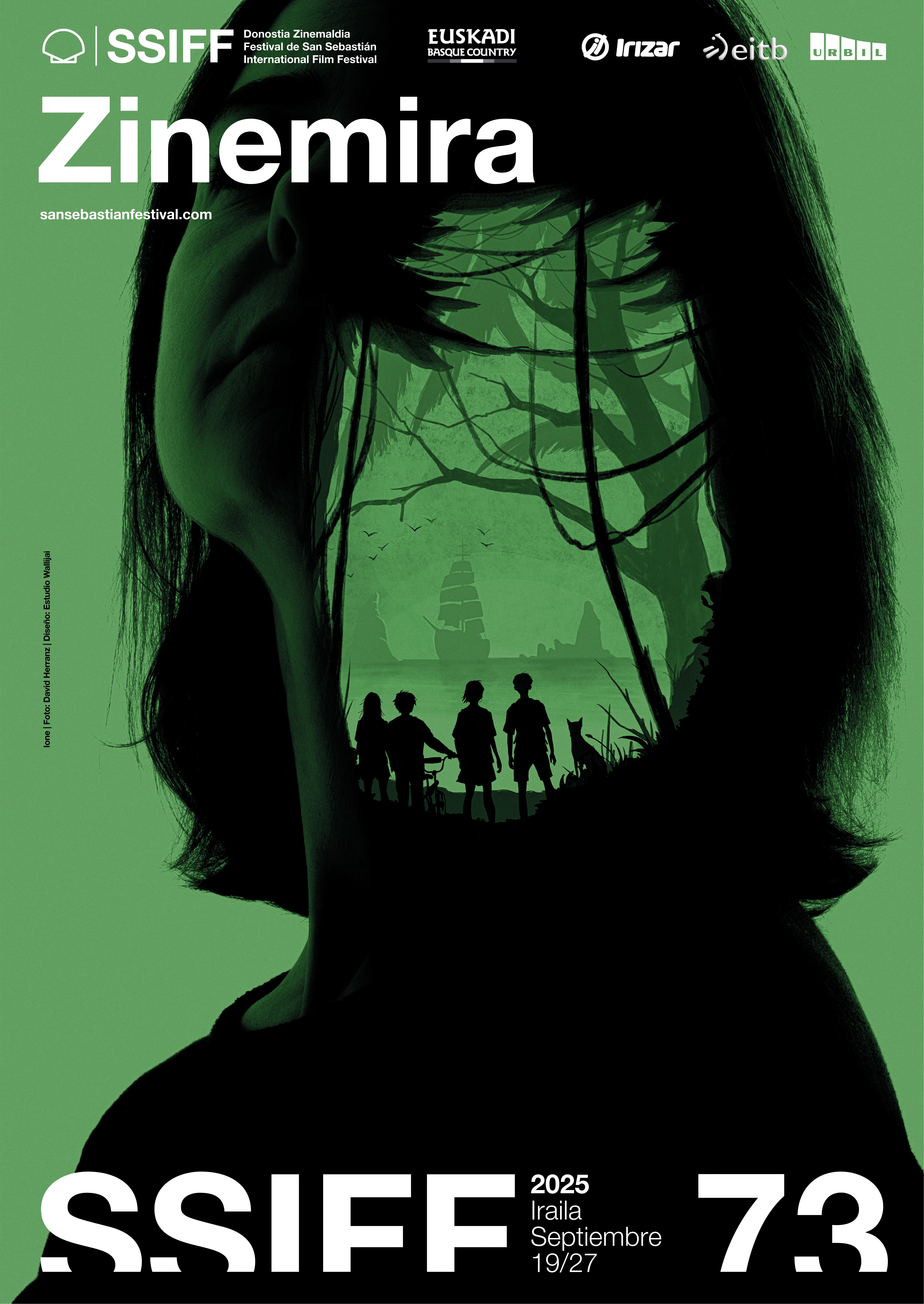 El cartel de la sección Zinemira del Festival de Cine de San Sebastián