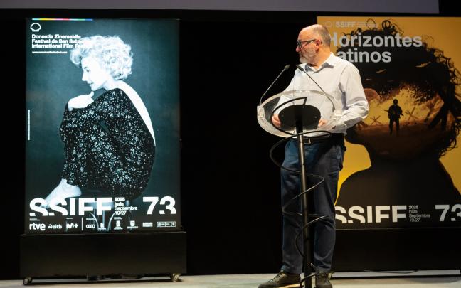 Presentación de los carteles del Festival de Cine de San Sebastián