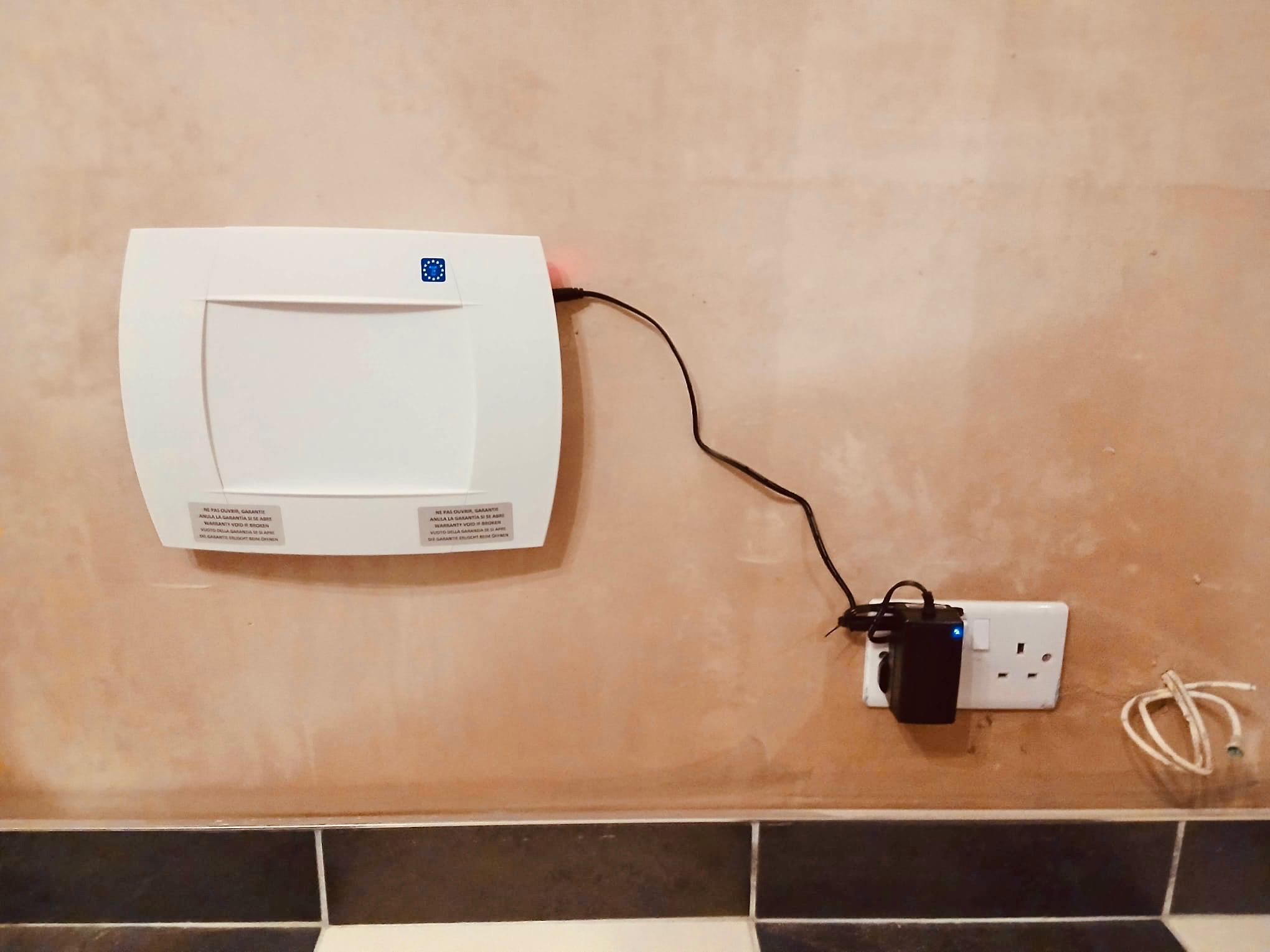 El sistema HS-221 que elimina la humedad por capilaridad