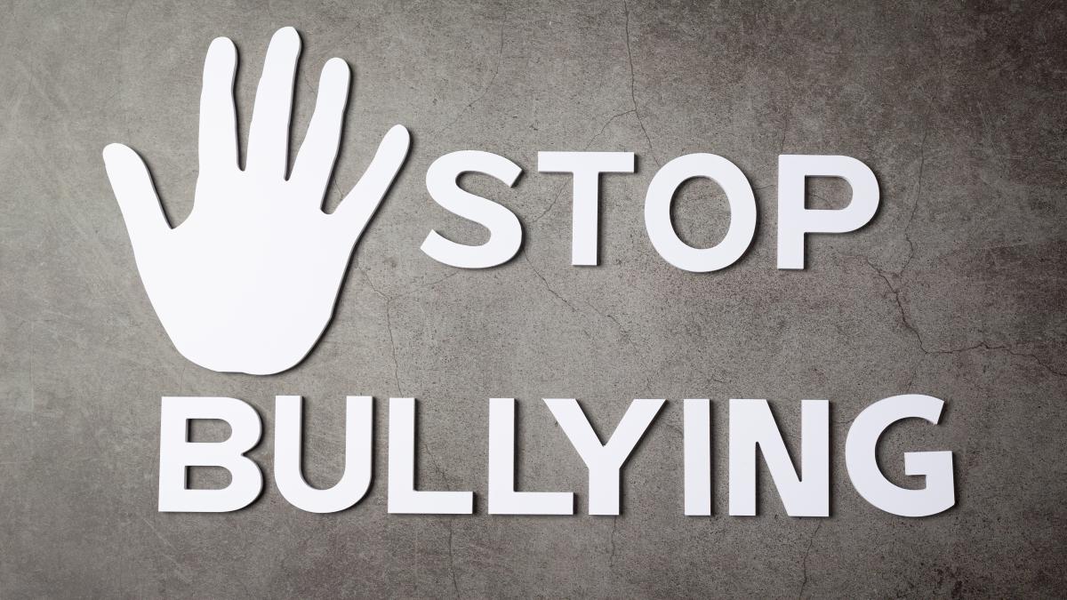 Stop al bullying. IMAGEN DE FREEPIK
