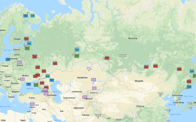 Russian Military Forces: Interactive Map - gfsis.org