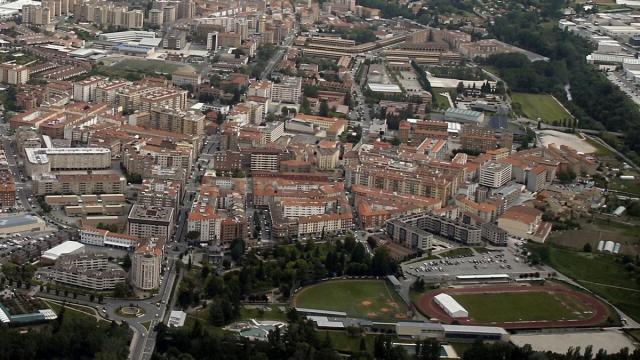 Vista aérea de Burlada. Patxi Cascante