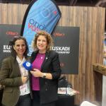 Charo Apesteguía, gerente de la Asociación Tierras de Iranzu entrevistada en Onda Vasca