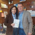 Toni Acosta con Txema Gutiérrez