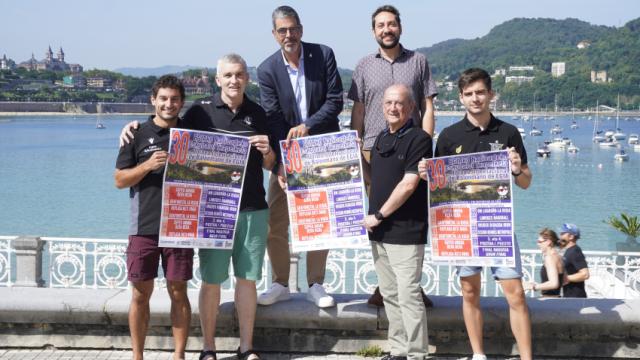 La presentación de la nueva edición del Torneo Egia. Donostia Kirola