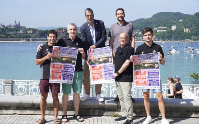 La presentación de la nueva edición del Torneo Egia. Donostia Kirola La presentación de la nueva edición del Torneo Egia. Donostia Kirola