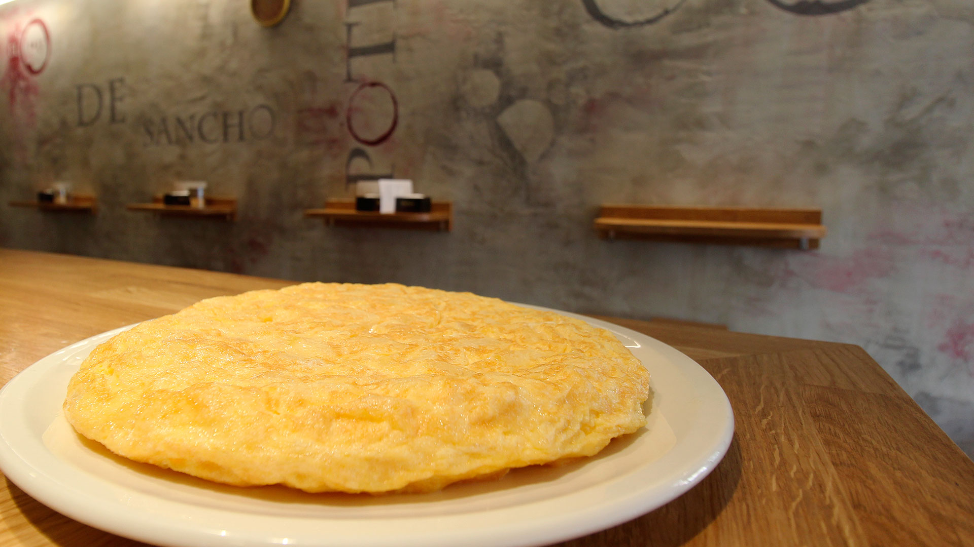 Tortilla de El Poteo de Sancho. Foto: elpoteodesancho.com