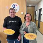 Pilar Carpintero y 'Arretxo' Larrea, del bar Meatza de Gallarta