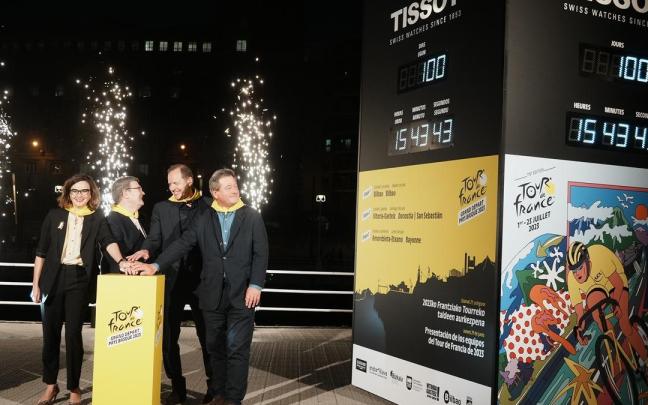 El Tour de Francia llegará este verano a las carreteras vascas. EP