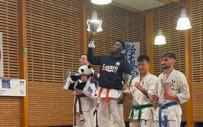 Mahamadou Diaby, oro en categoría élite D2 menos de 75 kilos