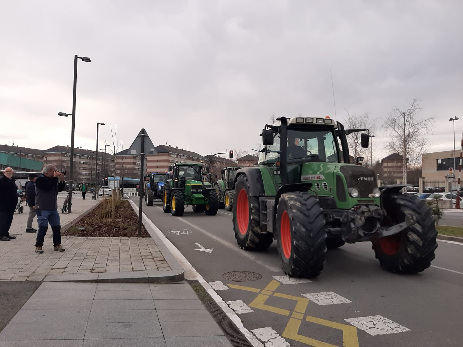 Tractorada en Gasteiz. ONDA VASCA
