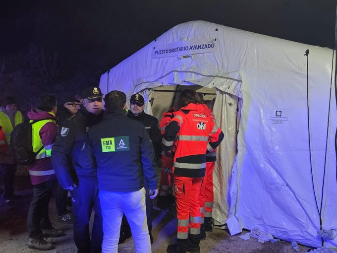 Puesto Sanitario Avanzado en Adamuz | @E112Andalucia