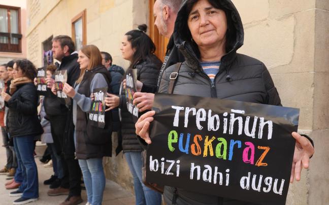  Trebiñu exige protección para el euskera en la escuela infantil Pilar Barco