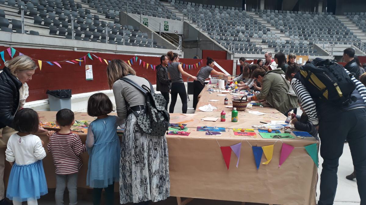 Imagen de una edición anterior del Mercado de Trueque de Libros. Foto: Ayuntamiento de Gasteiz