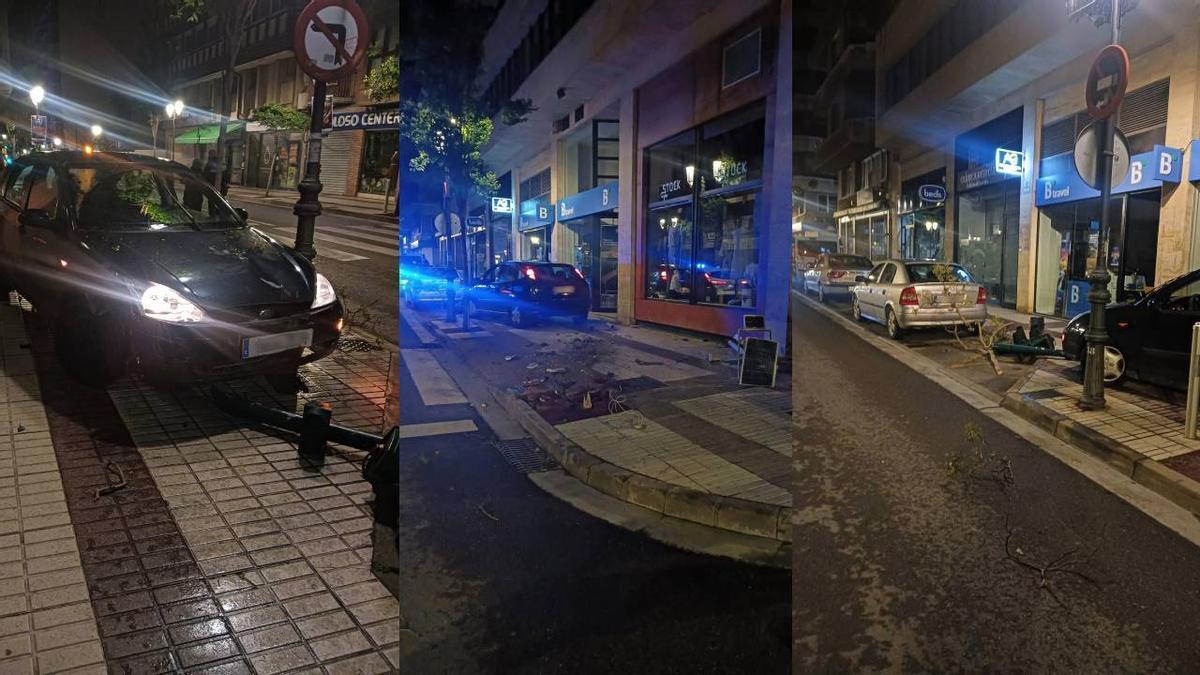 Imágenes del lugar del accidente. Cedida. 