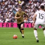 Turrientes, en un partido contra el Madrid de la pasada temporada. NOTICIAS DE GIPUZKOA