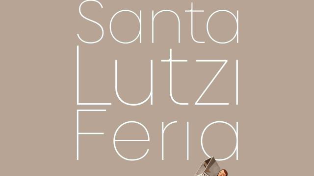 Cartel de la Feria de Santa Lutzi 2025 en Urretxu y Zumarraga