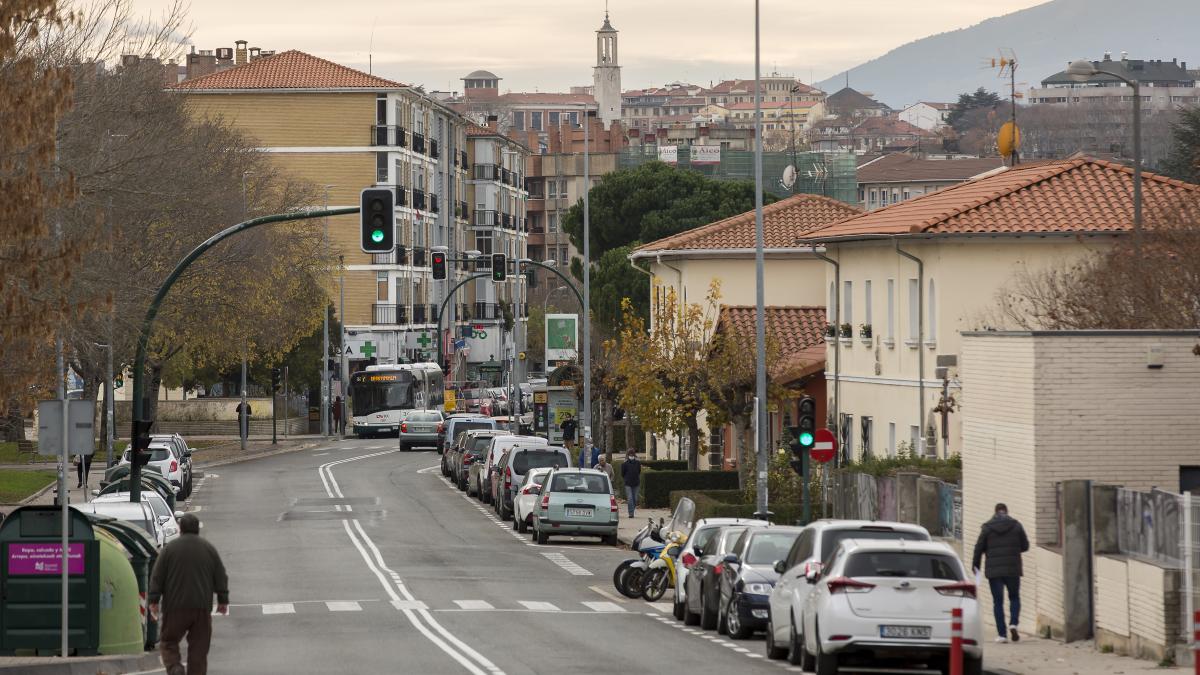 Imagen de una calle de la Txantrea. Foto: Ayuntamiento de Pamplona