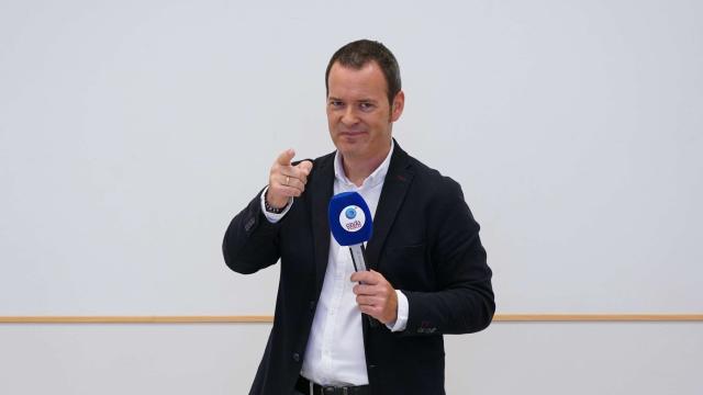 Txema Gutiérrez, presentador de 'Las mañanas de Onda Vasca'