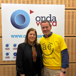 Txema Gutiérrez con Zior Bilbao en los estudios de ONDA VASCA
