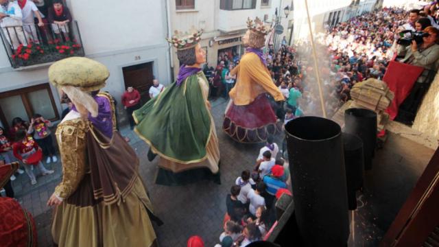 Un txupinazo anterior de fiestas de Villava. Foto: Ayuntamiento de Villava