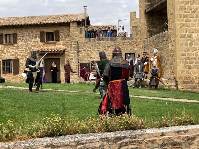 Un momento de las recreaciones históricas de la anterior edición. Foto: Consorcio de Desarrollo de la Zona Media